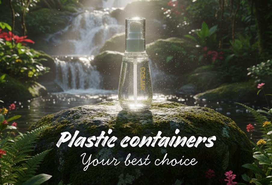 COSJAR'S plastic containers are less in carbon footprint